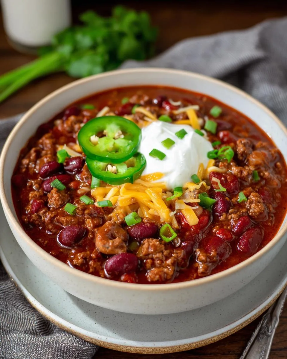 all-american beef chili recipe - detail 4