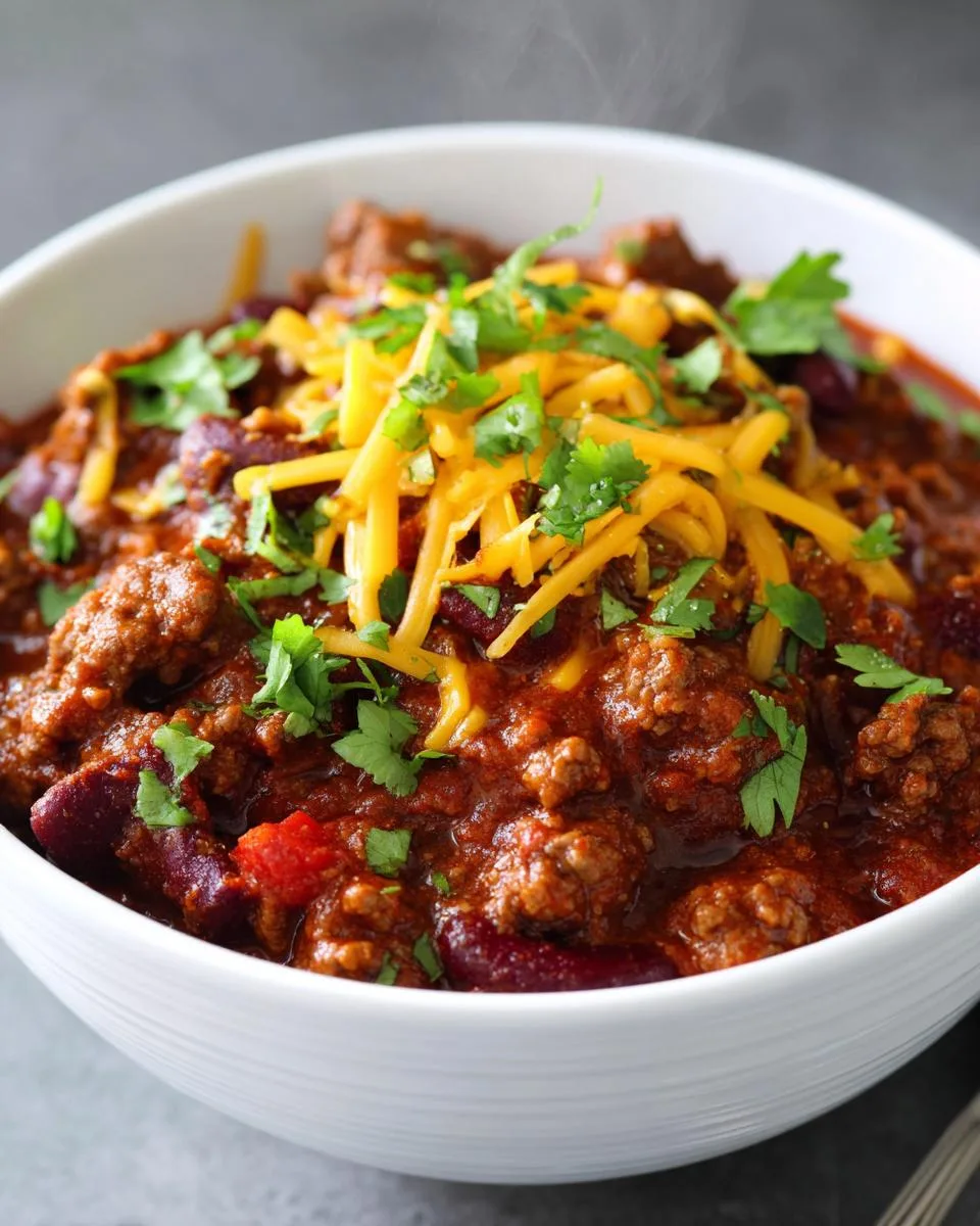 chili recipe in crockpot - detail 4