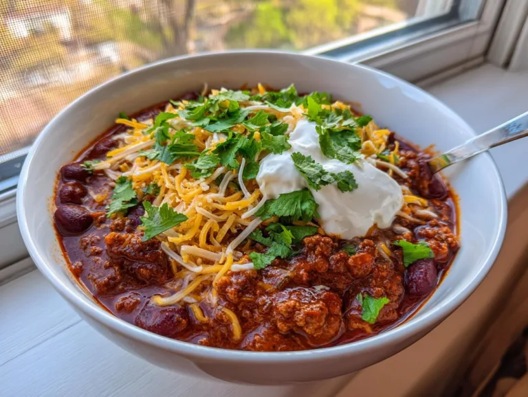 chili recipe with chili beans