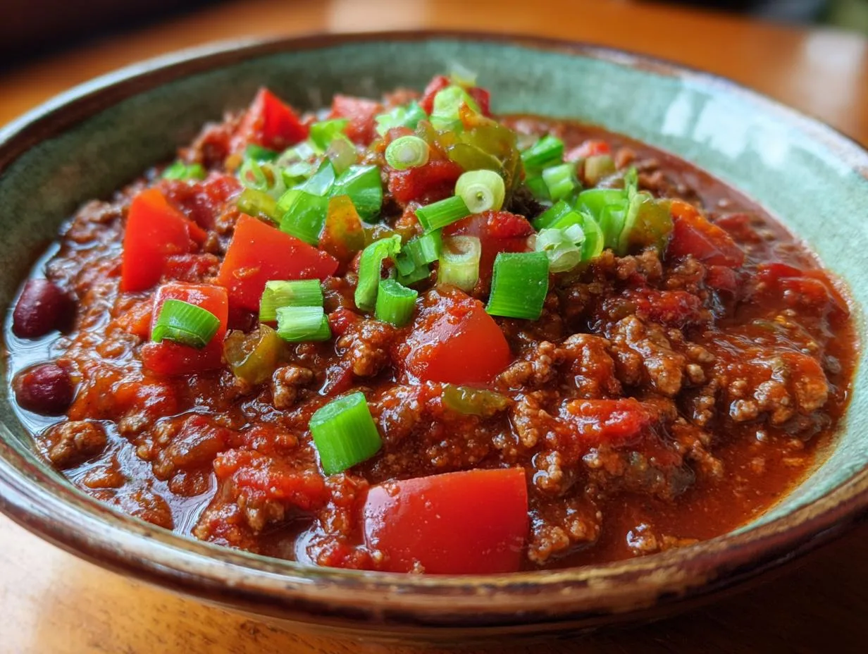 Chilli with Fresh Tomatoes Recipe – Hearty & Irresistible