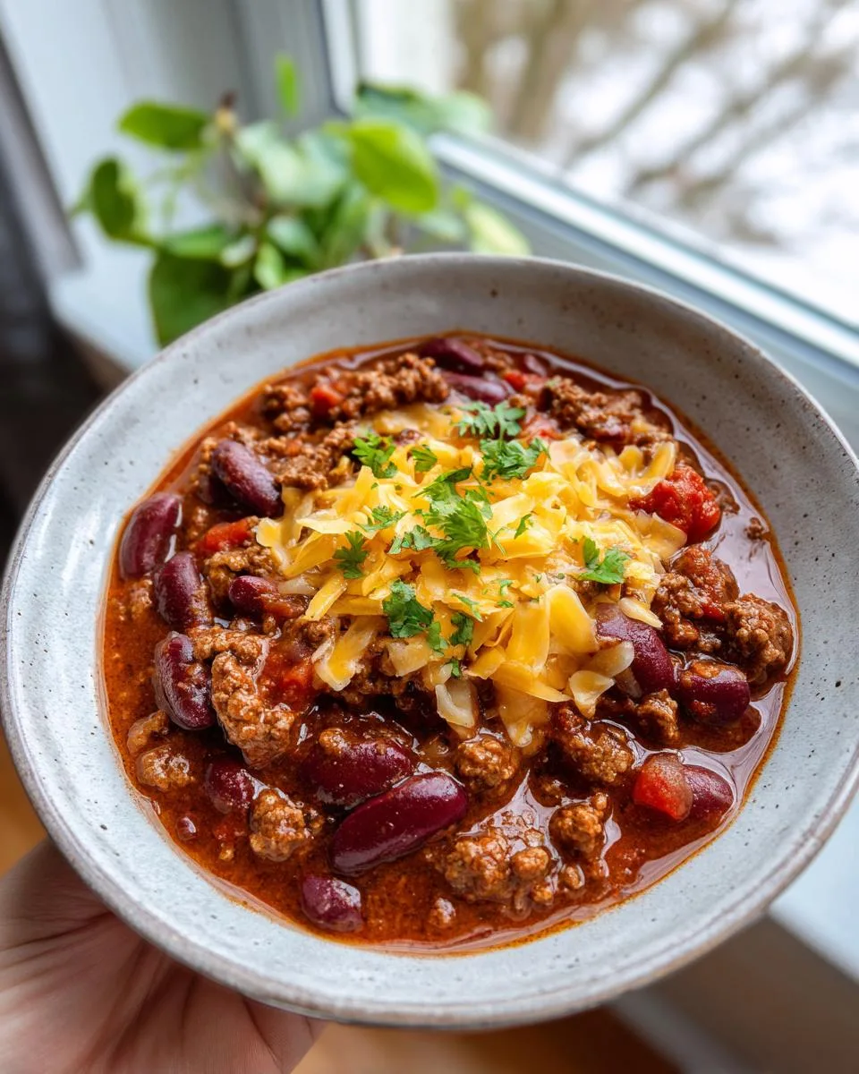 homemade beef chili recipe - detail 4