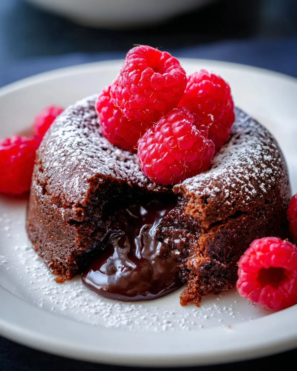 5-Ingredient Chocolate Lava Cakes - detail 3
