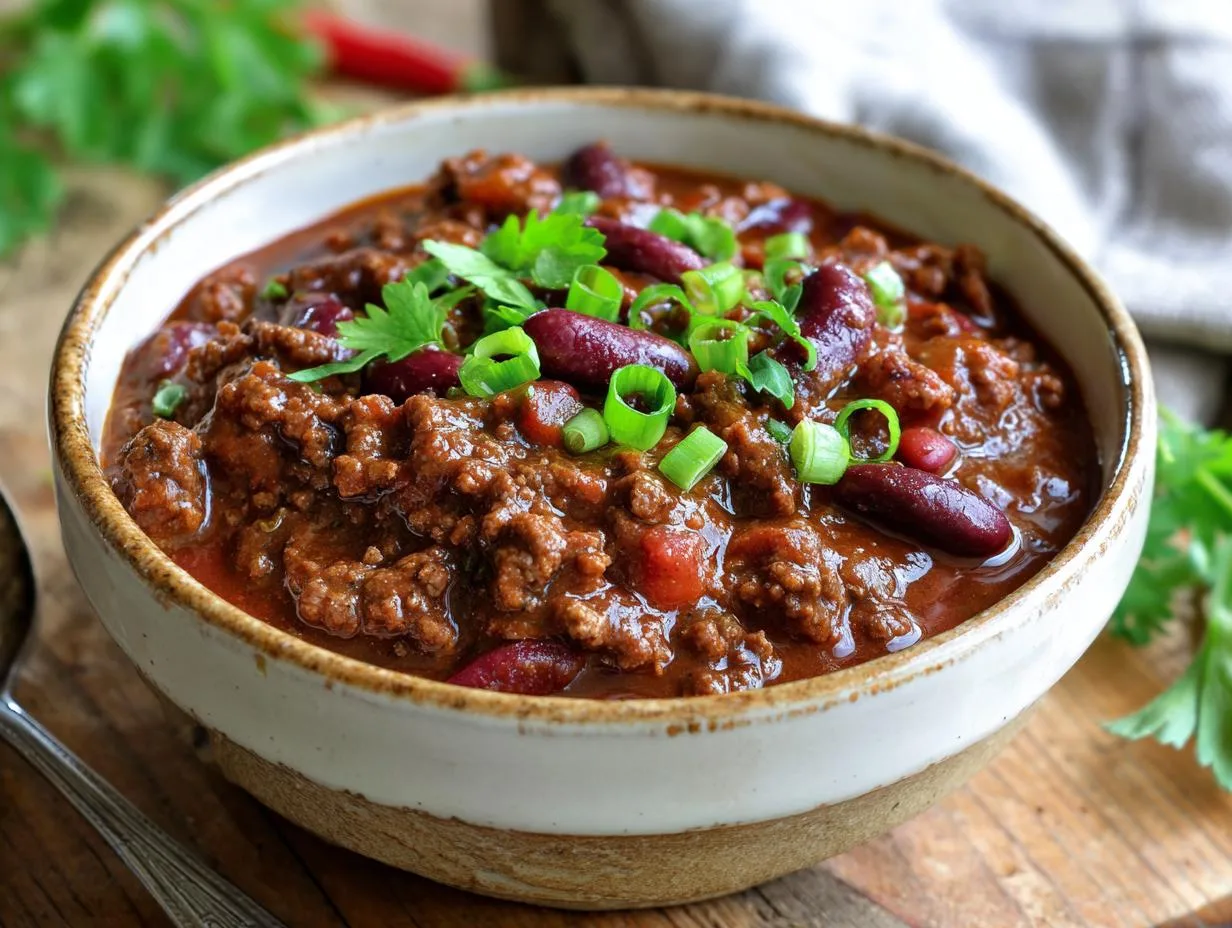 Grandma Jo’s Bourbon Glazed Beef Chili Recipe You’ll Crave