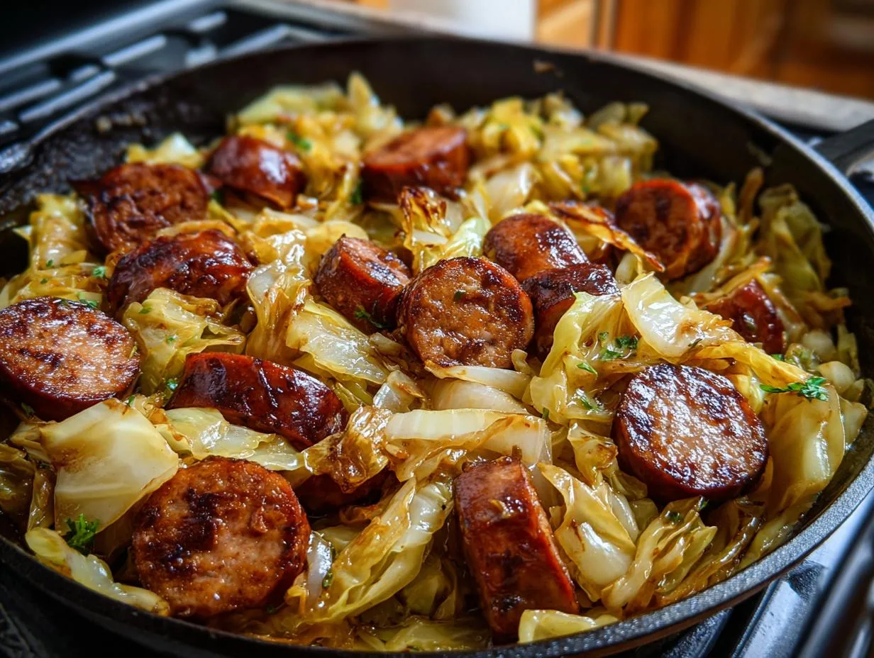 30-Minute Cabbage And Sausage Recipe Will Warm Your Soul
