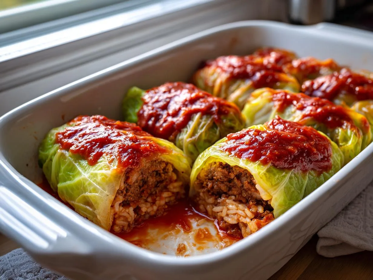 Grandma Jo’s 12 Perfect Cabbage Rolls With Rice Recipe