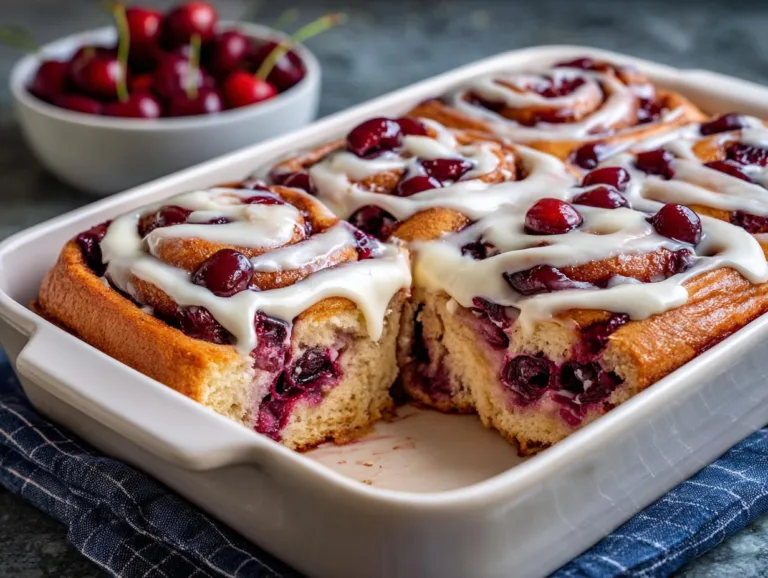 Cherry Cinnamon Rolls Recipe
