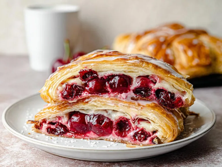 Cherry Cream Cheese Danish