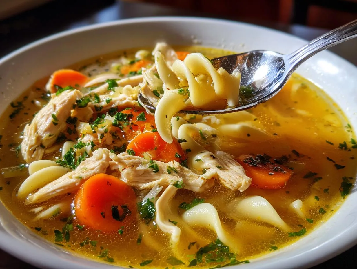 Grandma’s Magical 3-Ingredient Chicken Noodle Soup Recipe