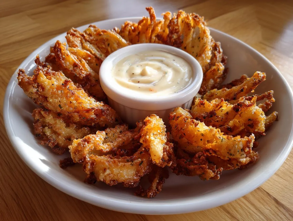 Crispy Copycat Texas Roadhouse Blooming Onion in 25 Minutes
