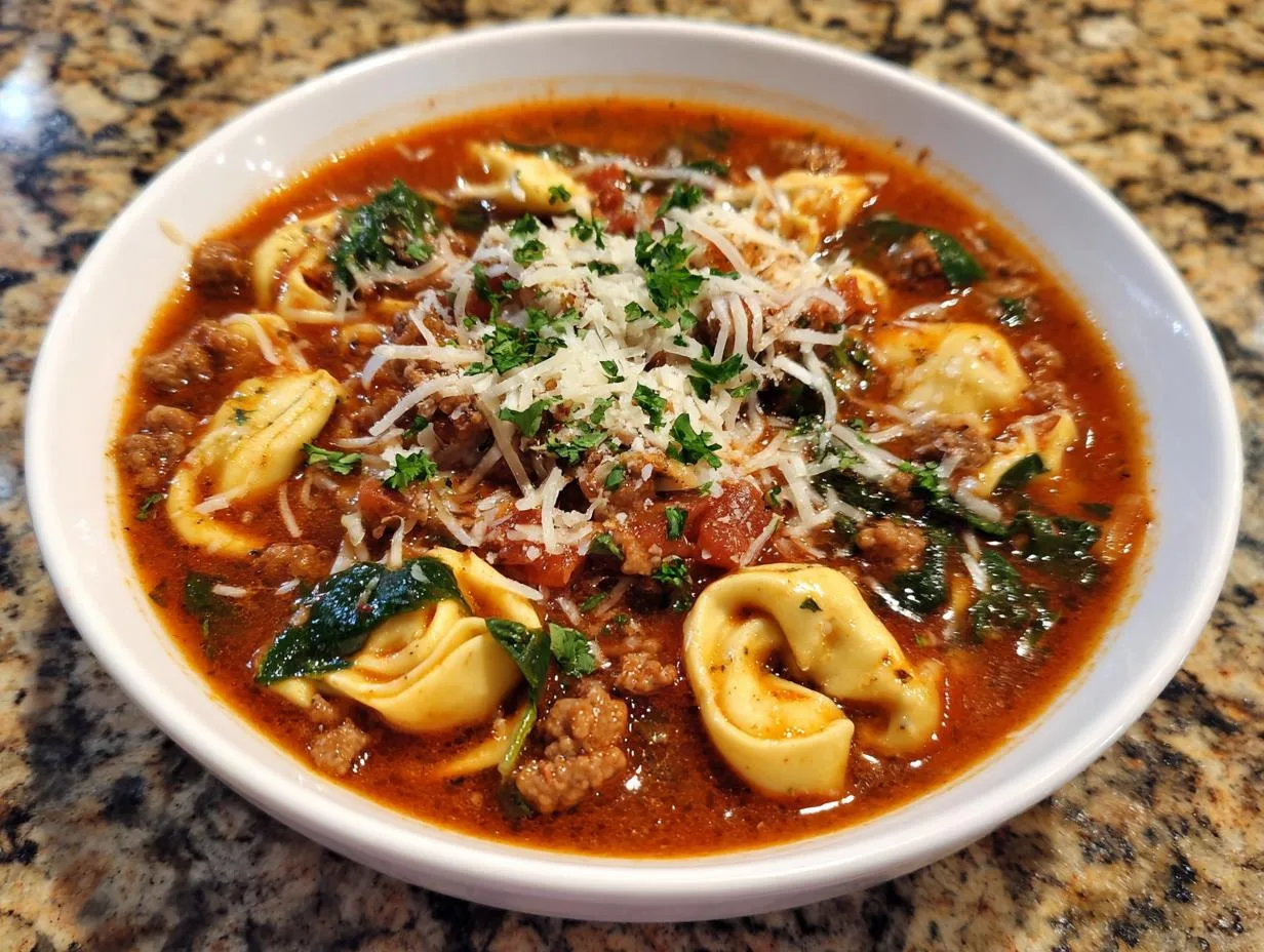 Creamy Sausage Tortellini Soup Recipe for Maximum Comfort