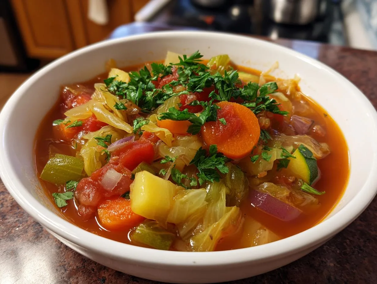 Hearty Crockpot Cabbage Soup Recipe – 5-Star Comfort Food