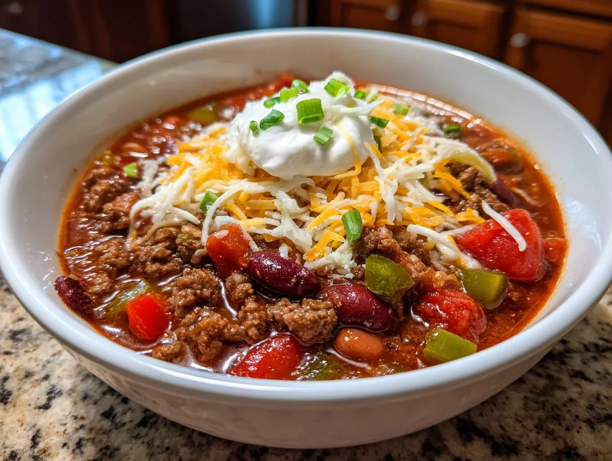Grandma Jo’s Irresistible Dr Pepper Beef Chili Recipe