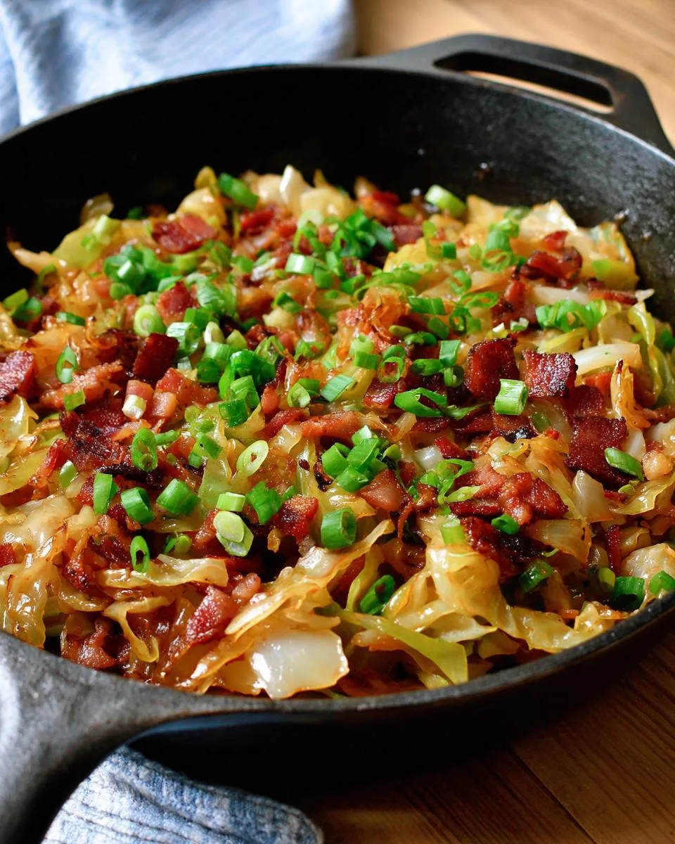 Fried Cabbage Recipe - detail 4