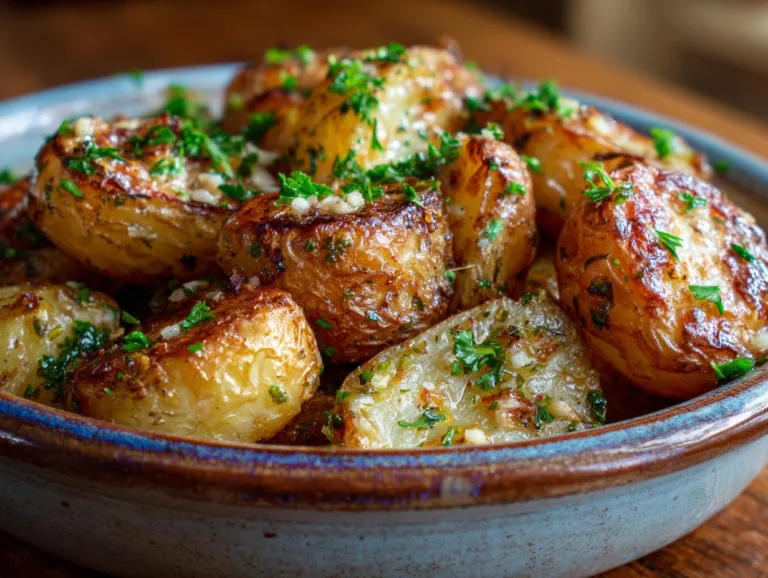 Garlic Herb Roasted Potatoes