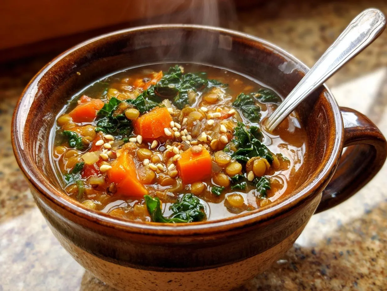 Grandma Jo’s Heartwarming High Protein Lentil Soup Recipe
