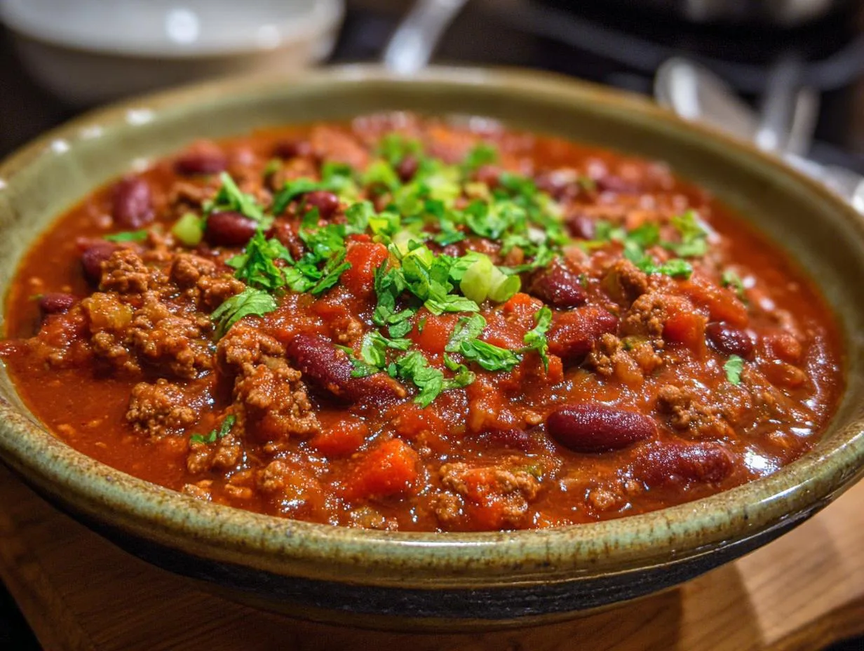 Grandma Jo’s 30-Minute Homemade Ground Beef Chili Comfort