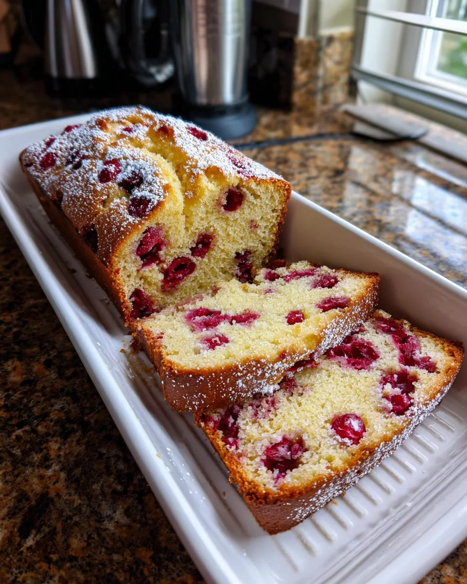 Italian Cherry Pound Cake - detail 3