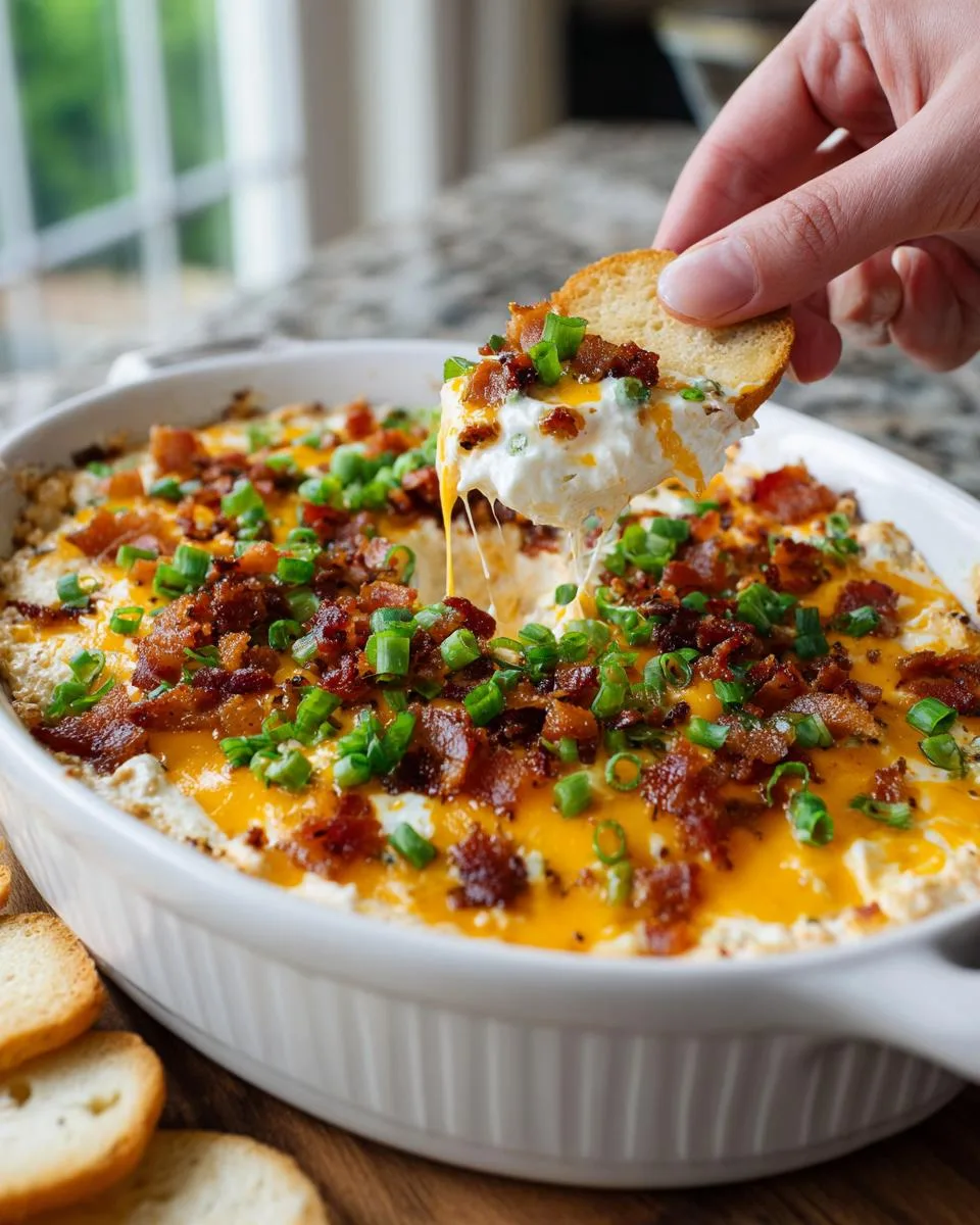 Loaded Baked Potato Dip - detail 3