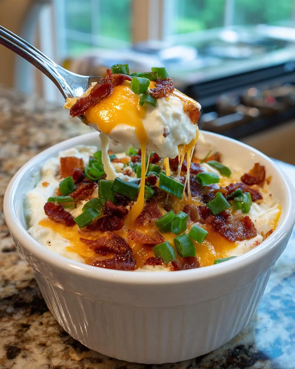 Loaded Baked Potato Dip - detail 4
