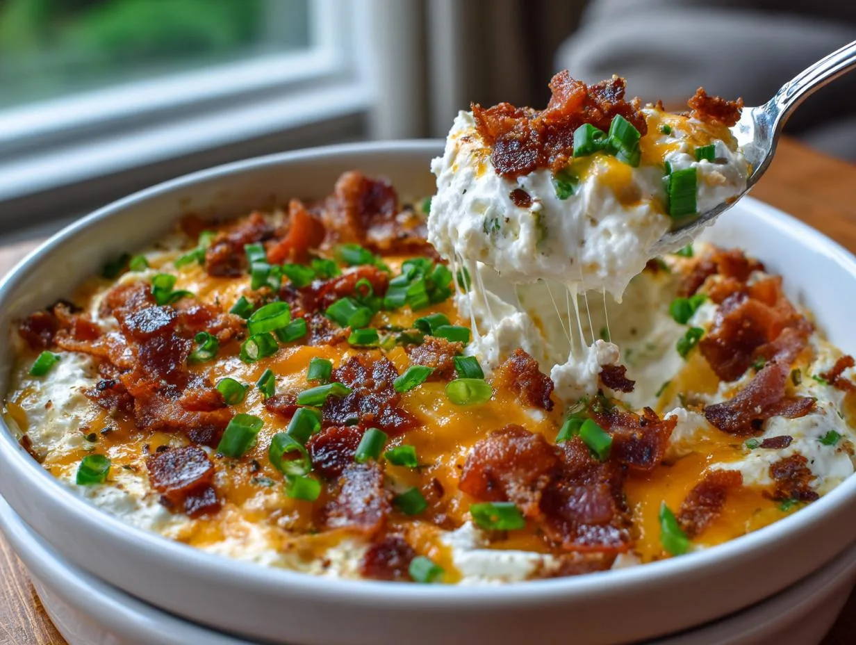 Grandma Jo’s Legendary Loaded Baked Potato Dip Recipe