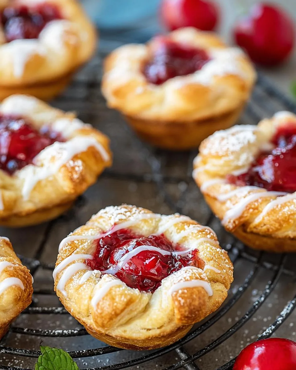 Mini Cherry Pie Bites - detail 4
