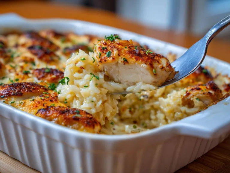 No Peek Chicken and Rice