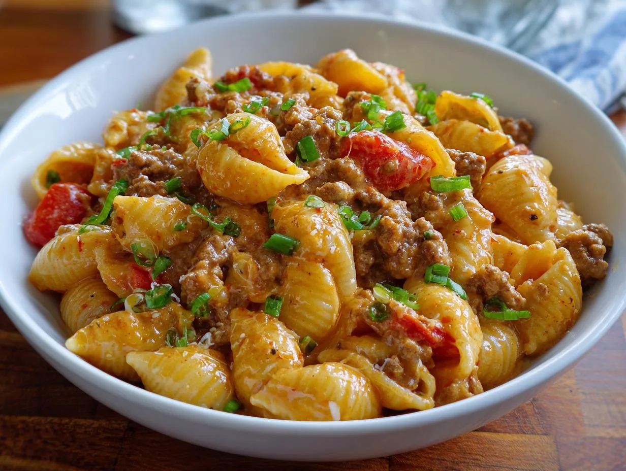 30-Minute One Pot Cheesy Taco Pasta Your Family Will Crave