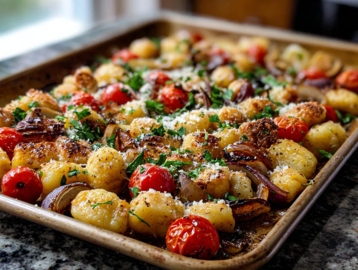 35-Minute Sheet Pan Cauliflower Gnocchi Your Family Craves