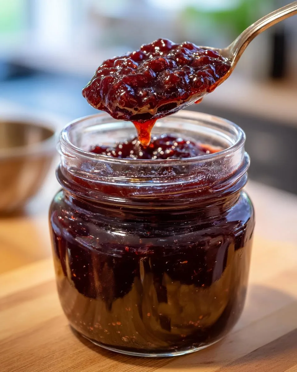 Small Batch Cherry Jam - detail 3