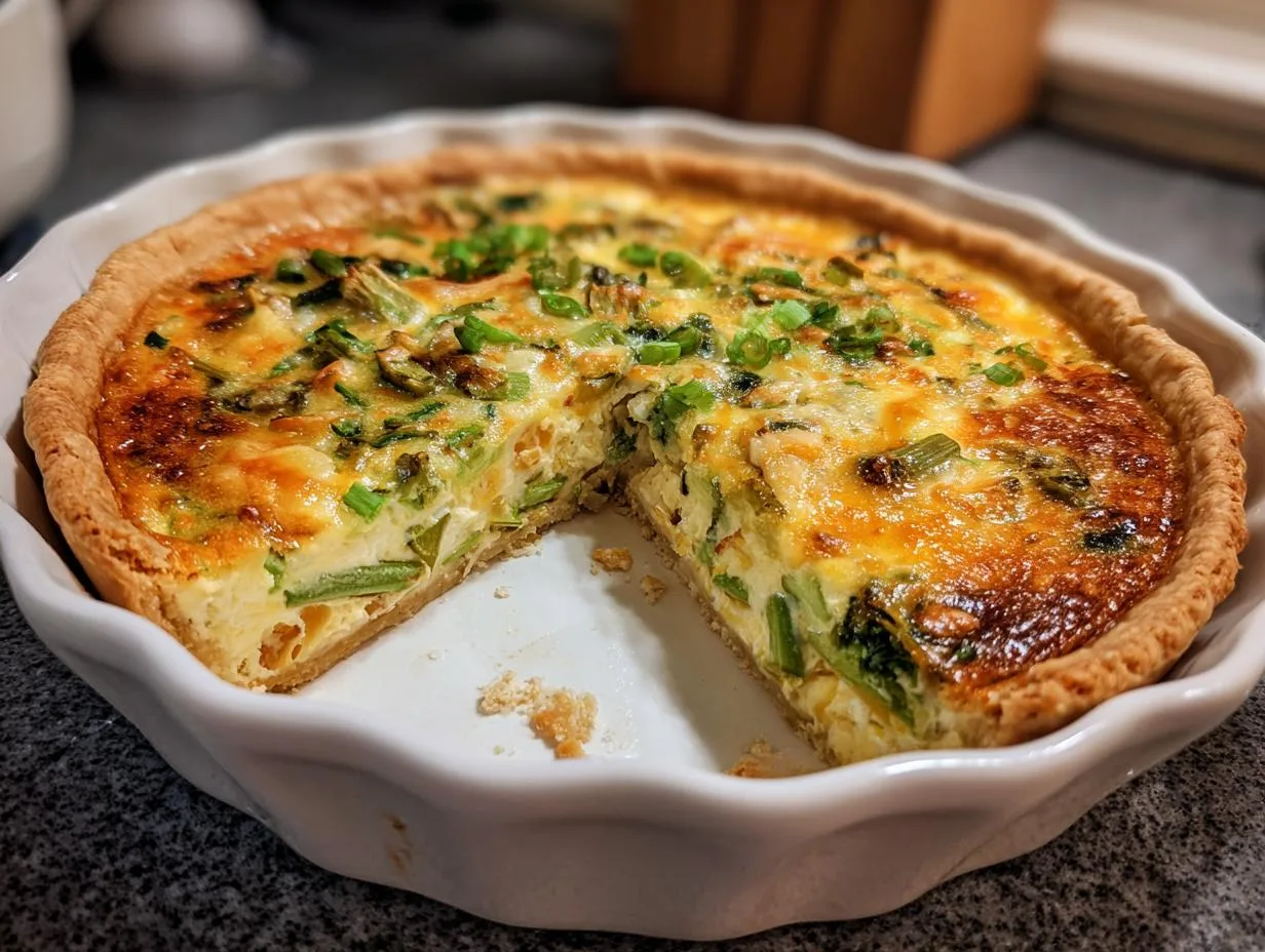 Grandma Jo’s Perfect Spring Vegetable Quiche Recipe