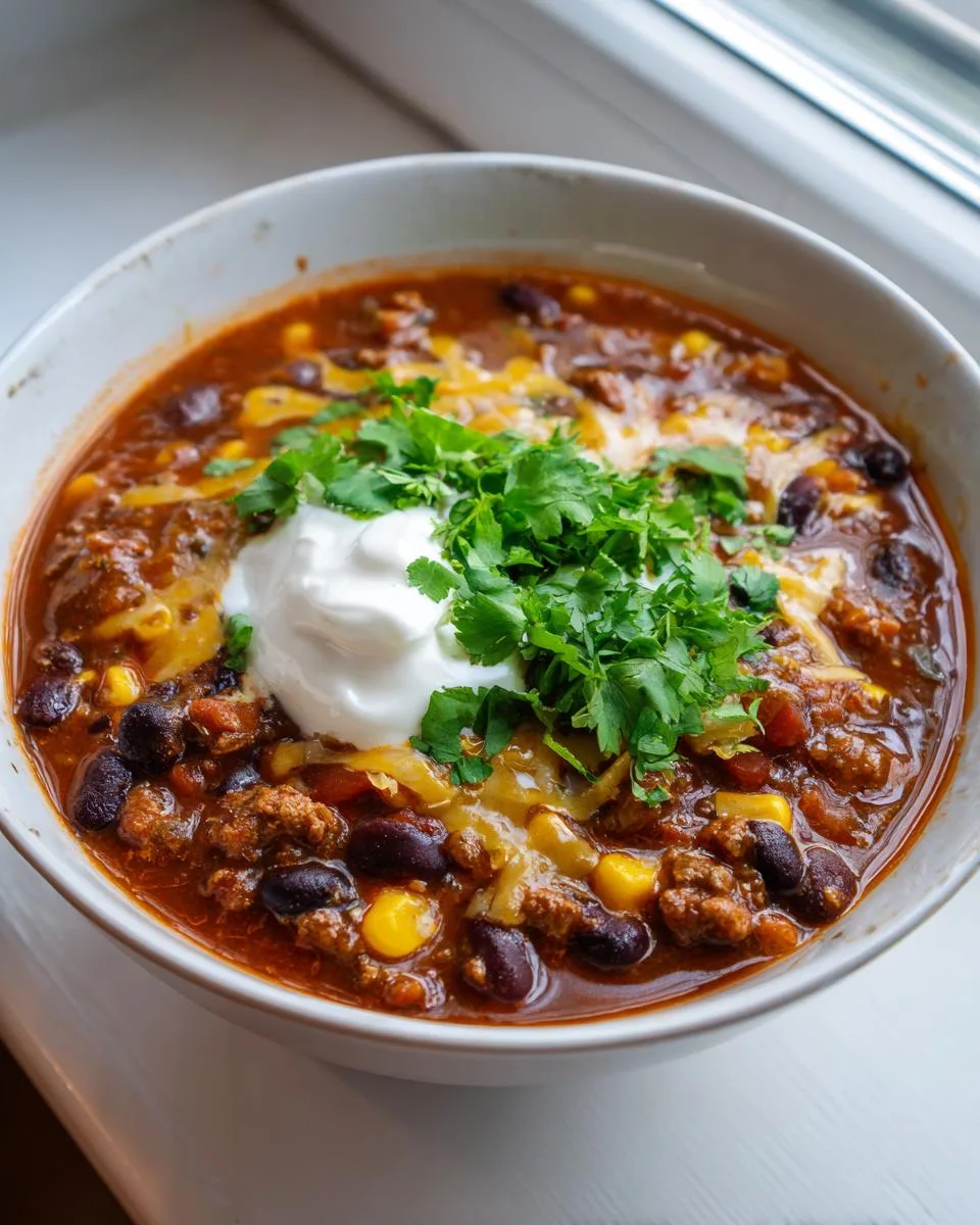 The Creamiest Taco Soup - detail 3