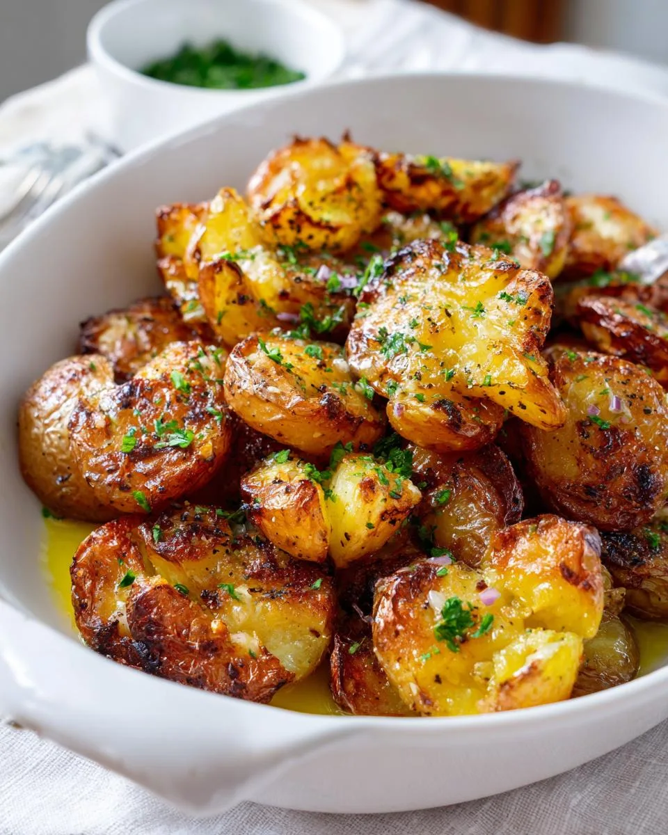 Ultra-Crispy Smashed Potatoes (The Best Potato Hack!) - detail 4
