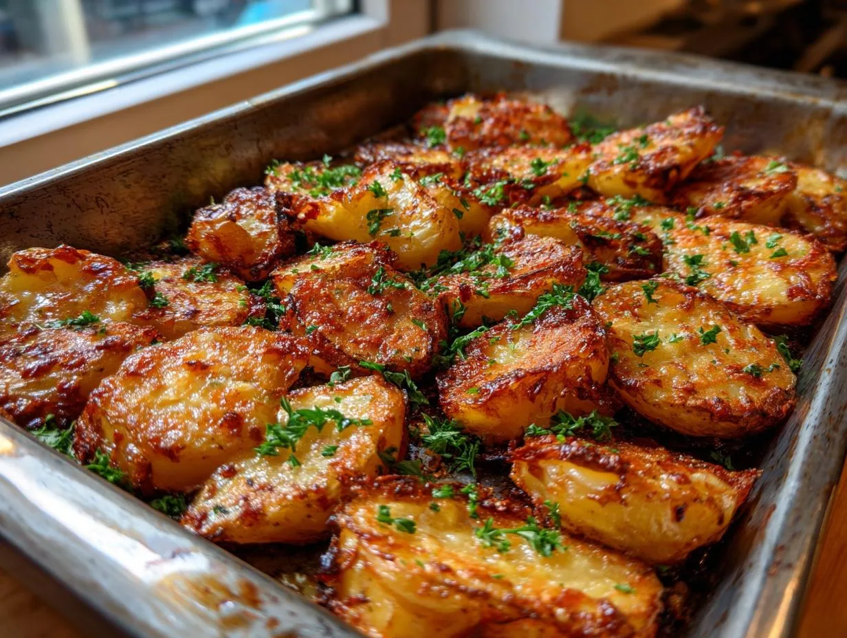 Ultra Crispy Smashed Potatoes: 2 Secret Steps for 45-Minutes