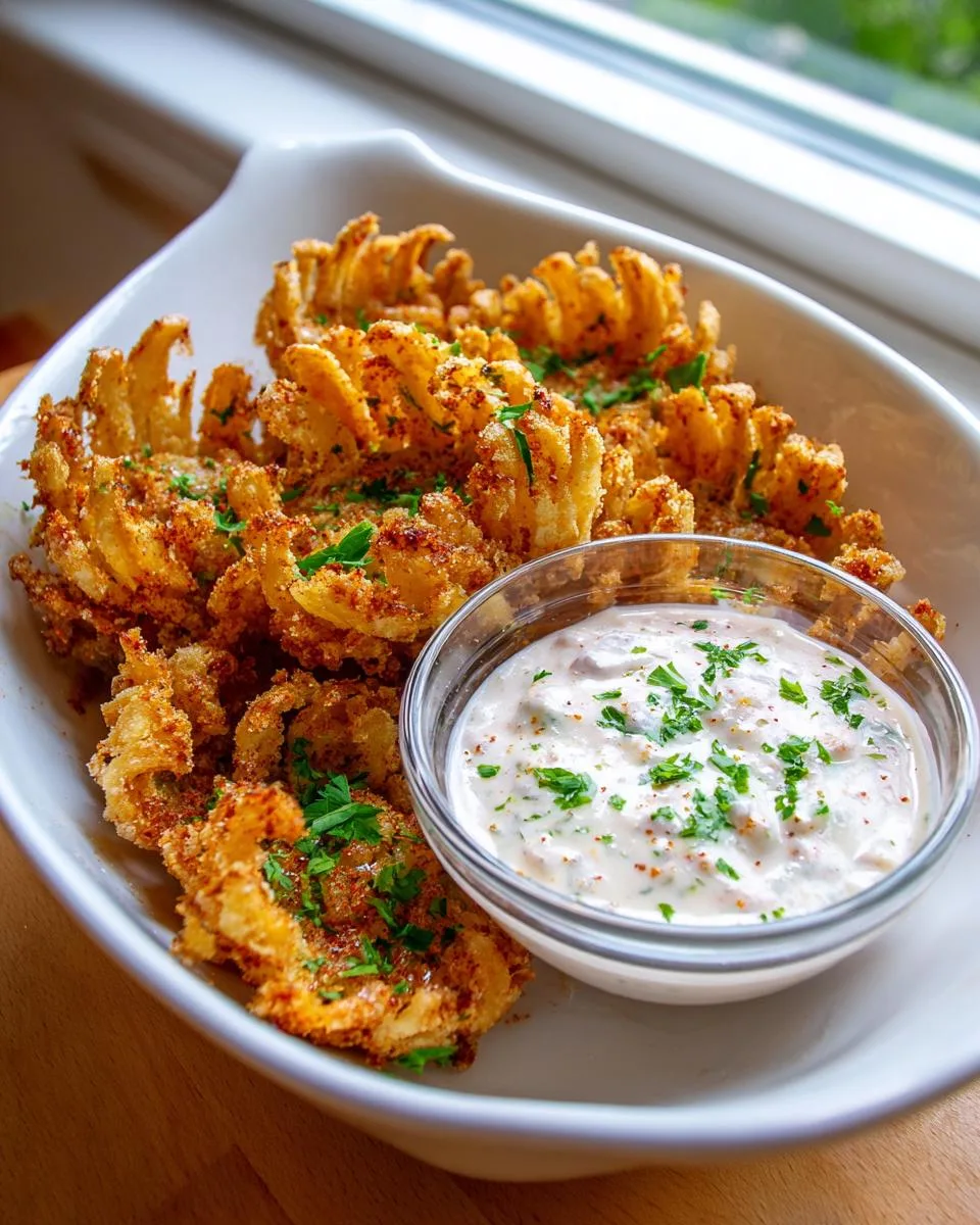 Air Fryer Blooming Onion - detail 3