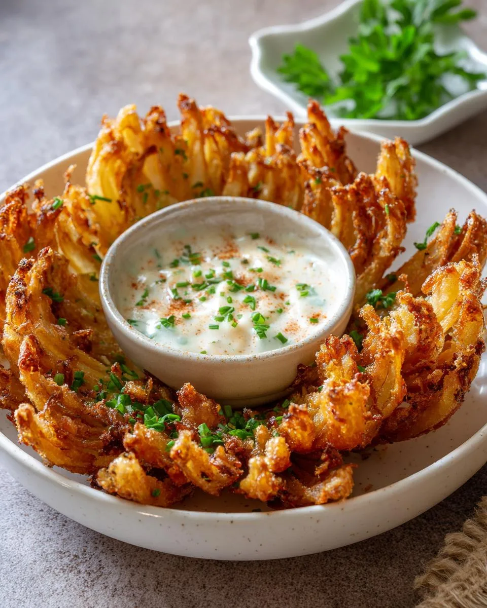Air Fryer Blooming Onion - detail 4