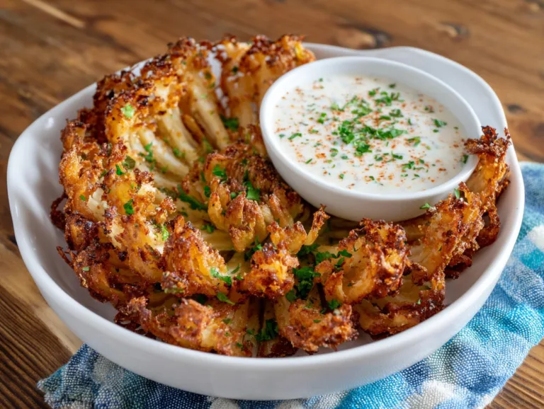 Air Fryer Blooming Onion
