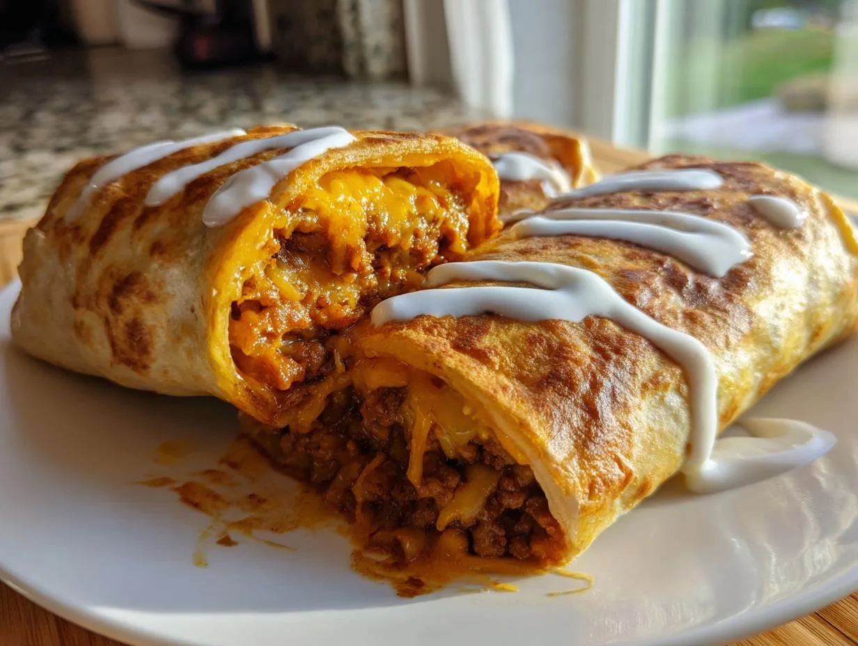 Grandma Jo’s Secret 30-Minute Beef Cheese Chimichangas