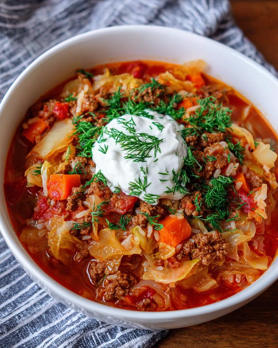 Cabbage Roll Soup (One-Pot) - detail 3