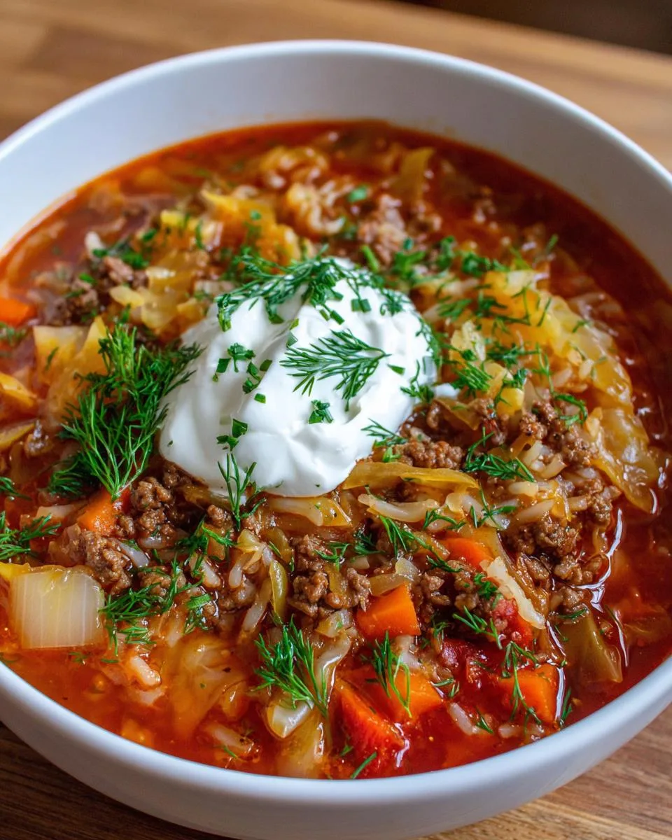 Cabbage Roll Soup (One-Pot) - detail 4