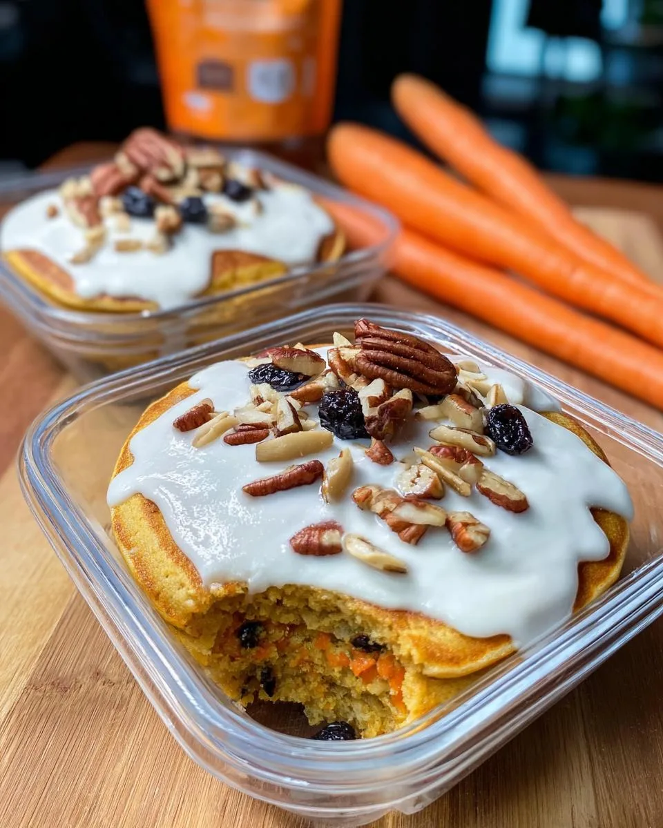 Carrot Cake Protein Pancakes - detail 4