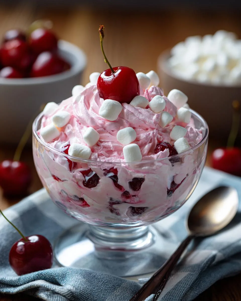 Cherry Cheesecake Fluff - detail 3