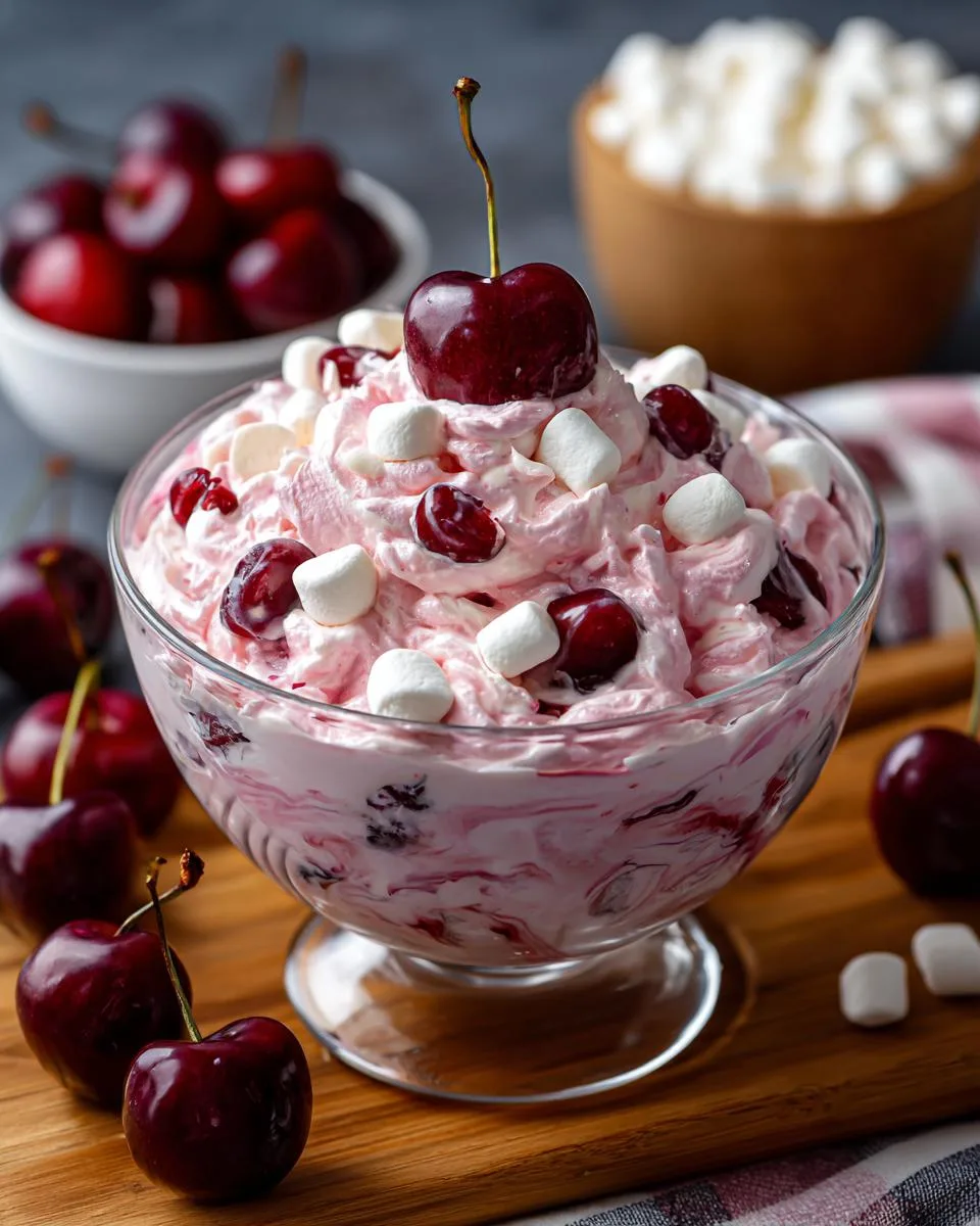 Cherry Cheesecake Fluff - detail 4