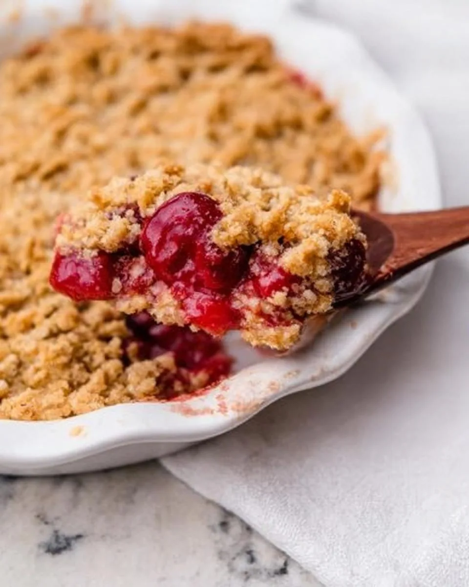 Cherry Crumble Pie Recipe - detail 3