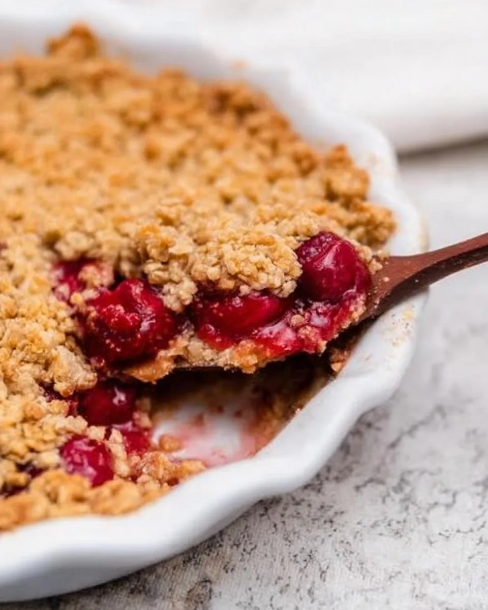 Cherry Crumble Pie Recipe - detail 4