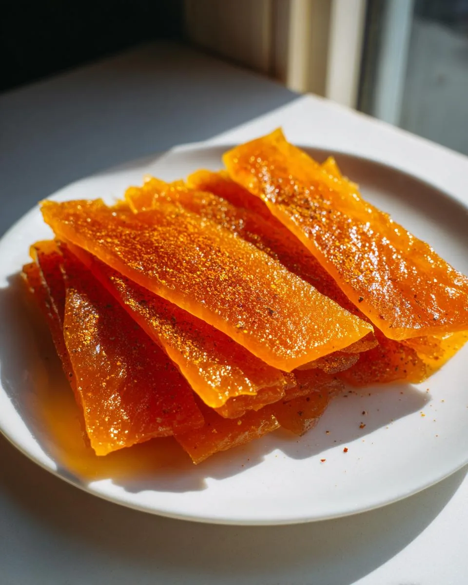 Chili Lime Mango Fruit Leather - detail 3