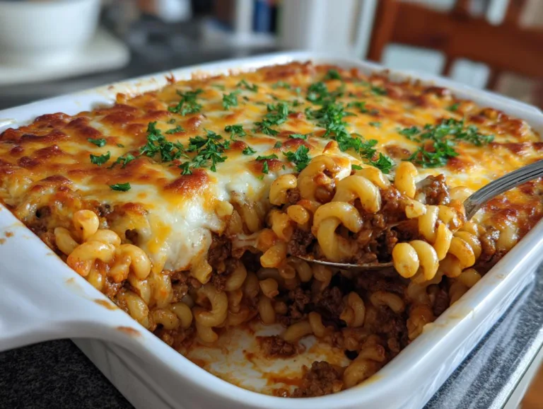 Classic Ground Beef Casserole