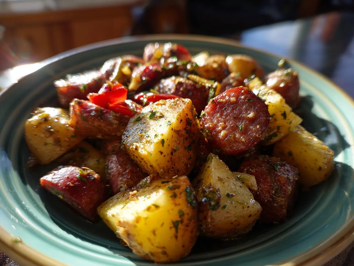 Hearty Crockpot Sausage Potatoes Recipe: 5-Star Comfort Food