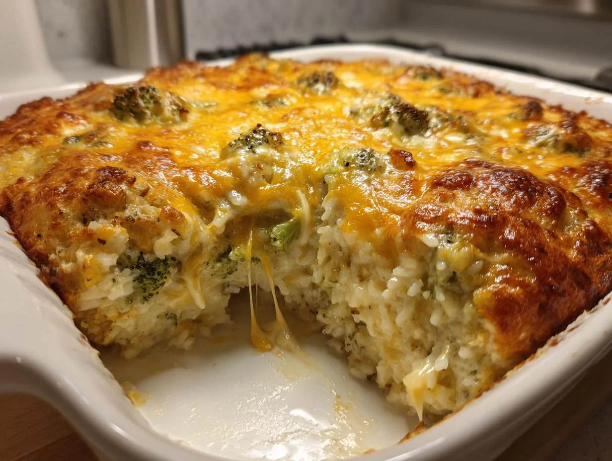 Easter Broccoli Rice Casserole Bake Recipe – Pure Comfort!