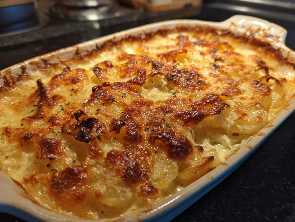 Irresistible Easter Scalloped Potatoes With Cheese Recipe