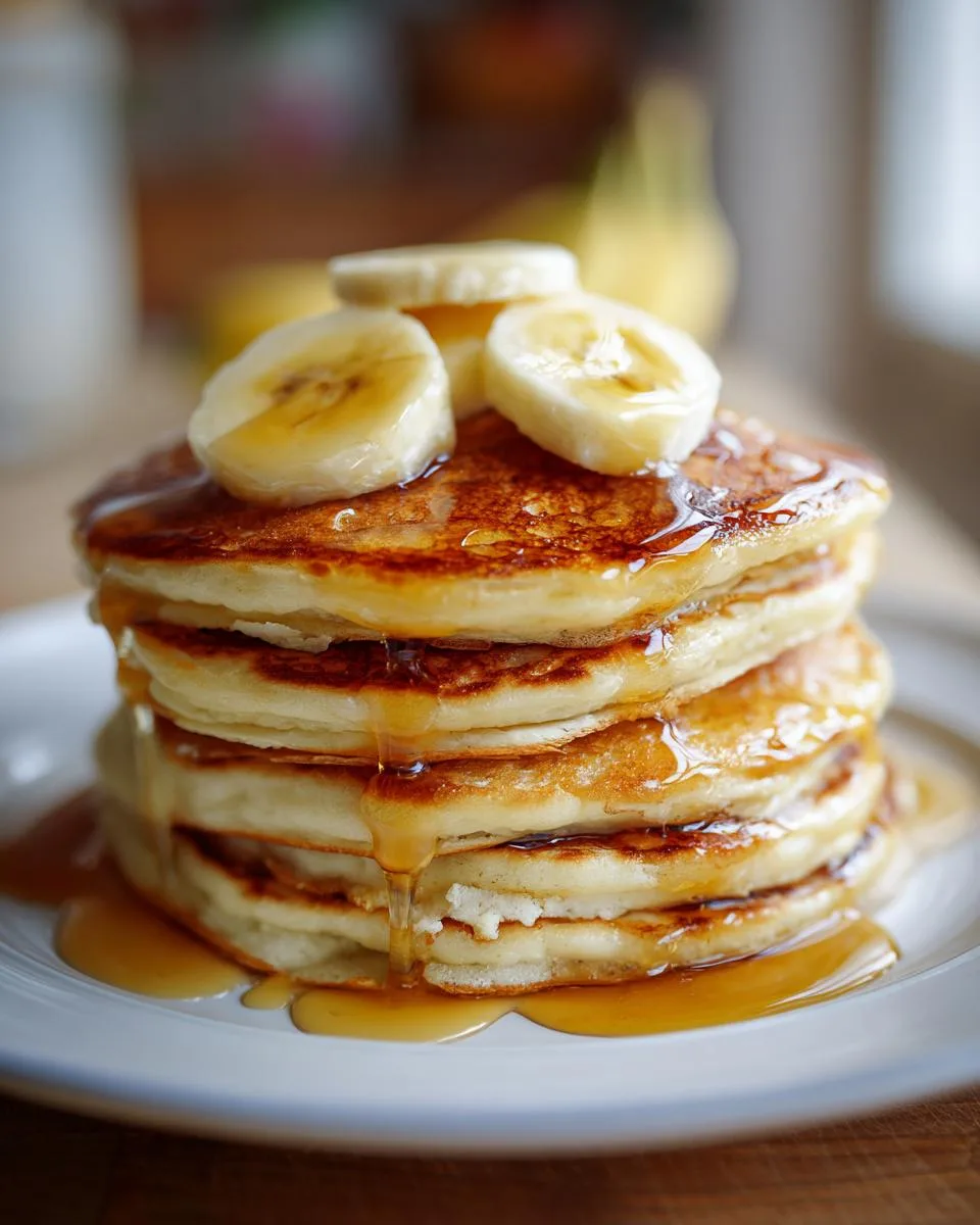 Fluffy Banana Pancake - detail 3